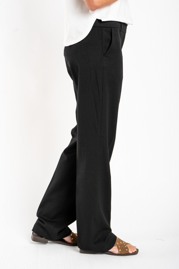 Pantalón Recto Línea Ejecutiva Negro