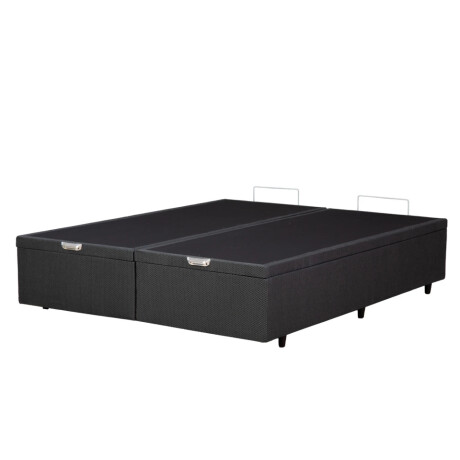 BOX KING SIZE BAÚL BASE DE SOMMIER CAMA Gris