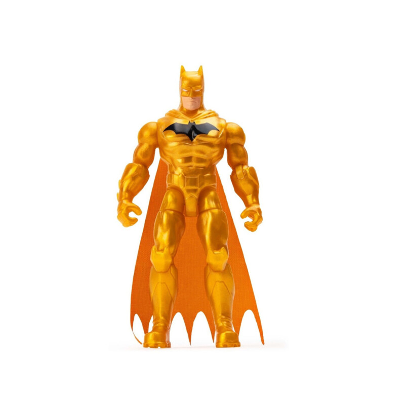 Figura Batman Dorado 11cm Con 3 Accesorios Figura Batman Dorado 11cm Con 3 Accesorios