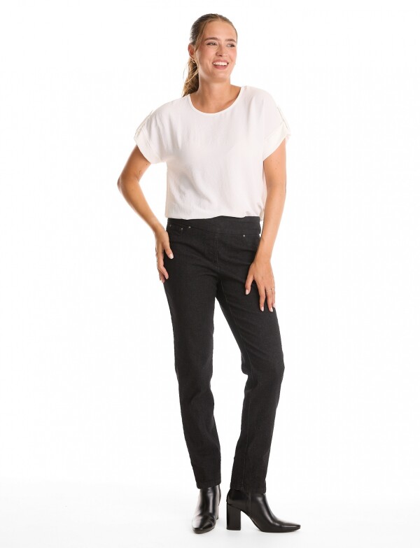 Jegging Denim Premium & Confort Total NEGRO