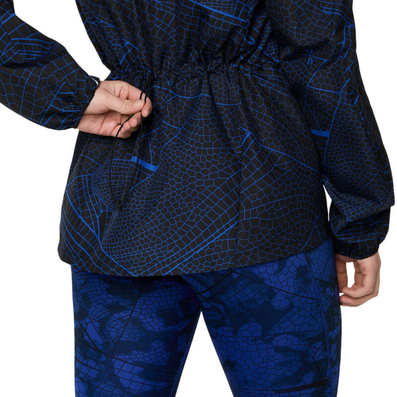 Casaca Running Road Lite-Show Packable Jacket Mujer Performance Black/dark Cobalt