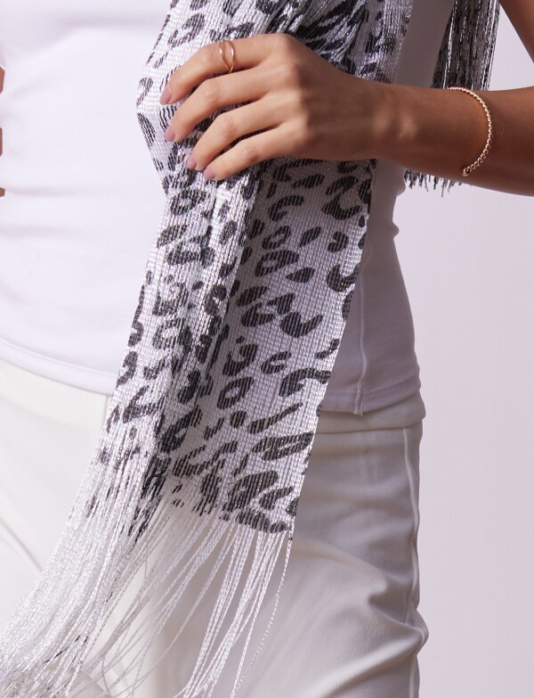 Pashmina Lurex PLATEADO