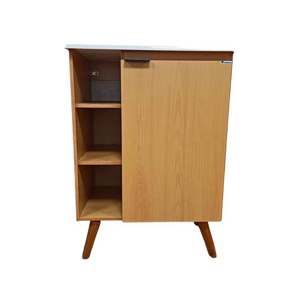 Mueble de baño de pie Hortensia Jequitibá 62 cm con bacha de resina Mueble De Baño De Pie Hortensia Jequitibá 62 Cm Con Bacha De Resina