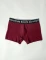 Boxer de algodon con lycra liso Fresh Bordo