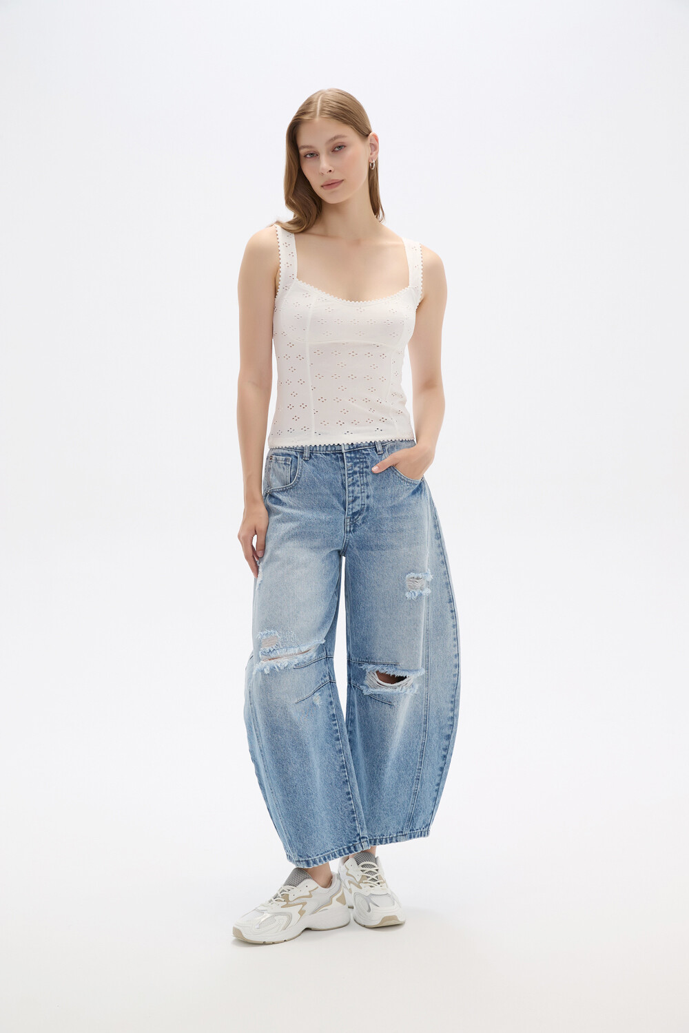 Tops Riala Marfil / Off White