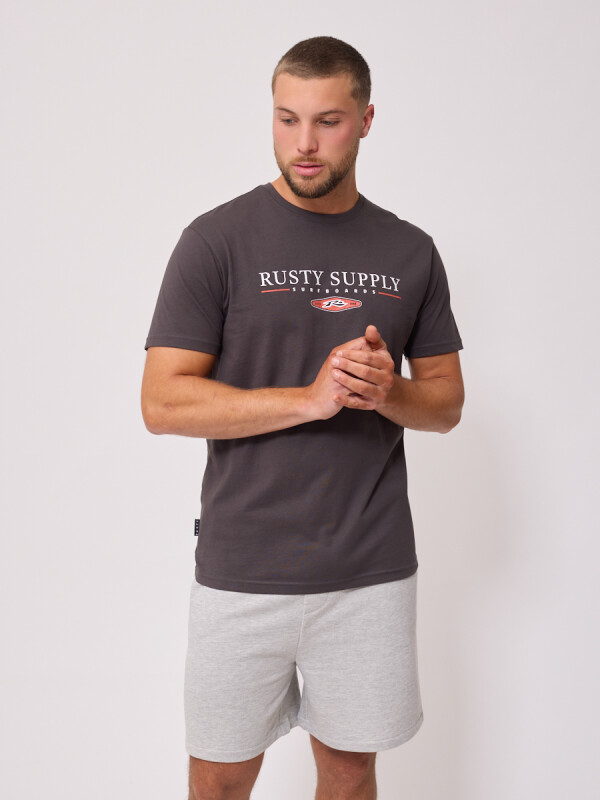 T-SHIRT KALIO RUSTY Gris