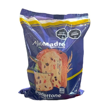 Panettone Masa Madre Frutas 500 grs Panettone Masa Madre Frutas 500 grs