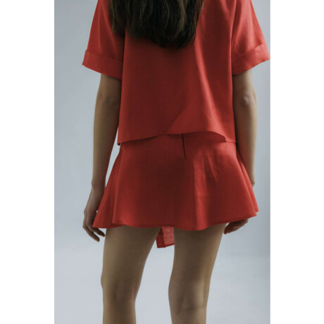Pre Venta Falda Luz Rojo