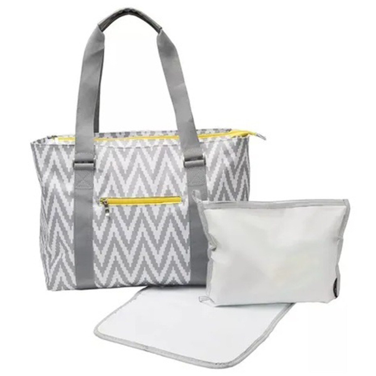 Bolso maternal cambiador chevron INFANTI 