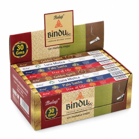 INCIENSO BALAJI CAJA DE MASALA 15GR X12 Caja Surtida