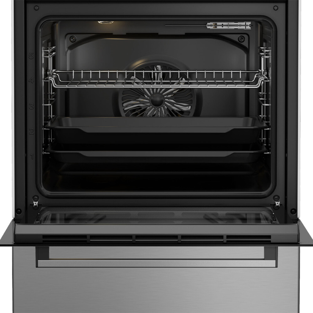 COCINA ELECTRICA VITRO ELECTRICA GRIS BEKO FBM67320XS