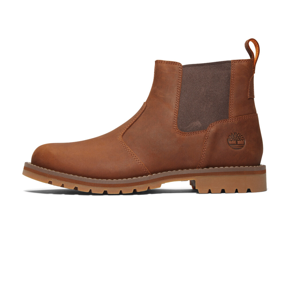 Botas Mid Chelsea Hombre Saddle