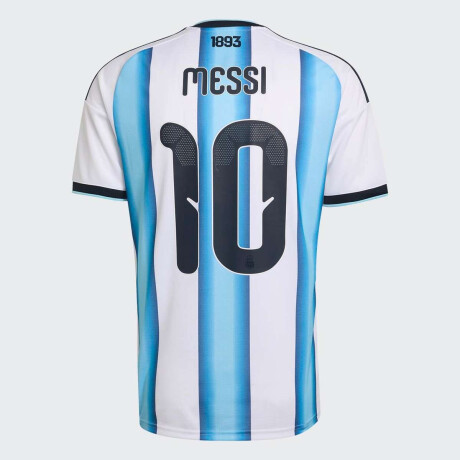 Remera Argentina Camiseta Oficial Camiseta ''Messi'' 26 De Hombre Blanco