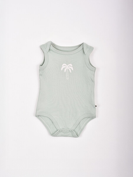 SET 3 PIEZAS BODY Y SHORT VERDE CLARO