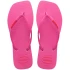 Ojotas Havaianas Slim Square Logo Pop Pp Rosado