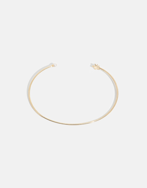 Pulseras Rígidas Strass Pulsera Con Dije De Estrella - Dorado