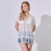 Kaftan Calado BLANCO