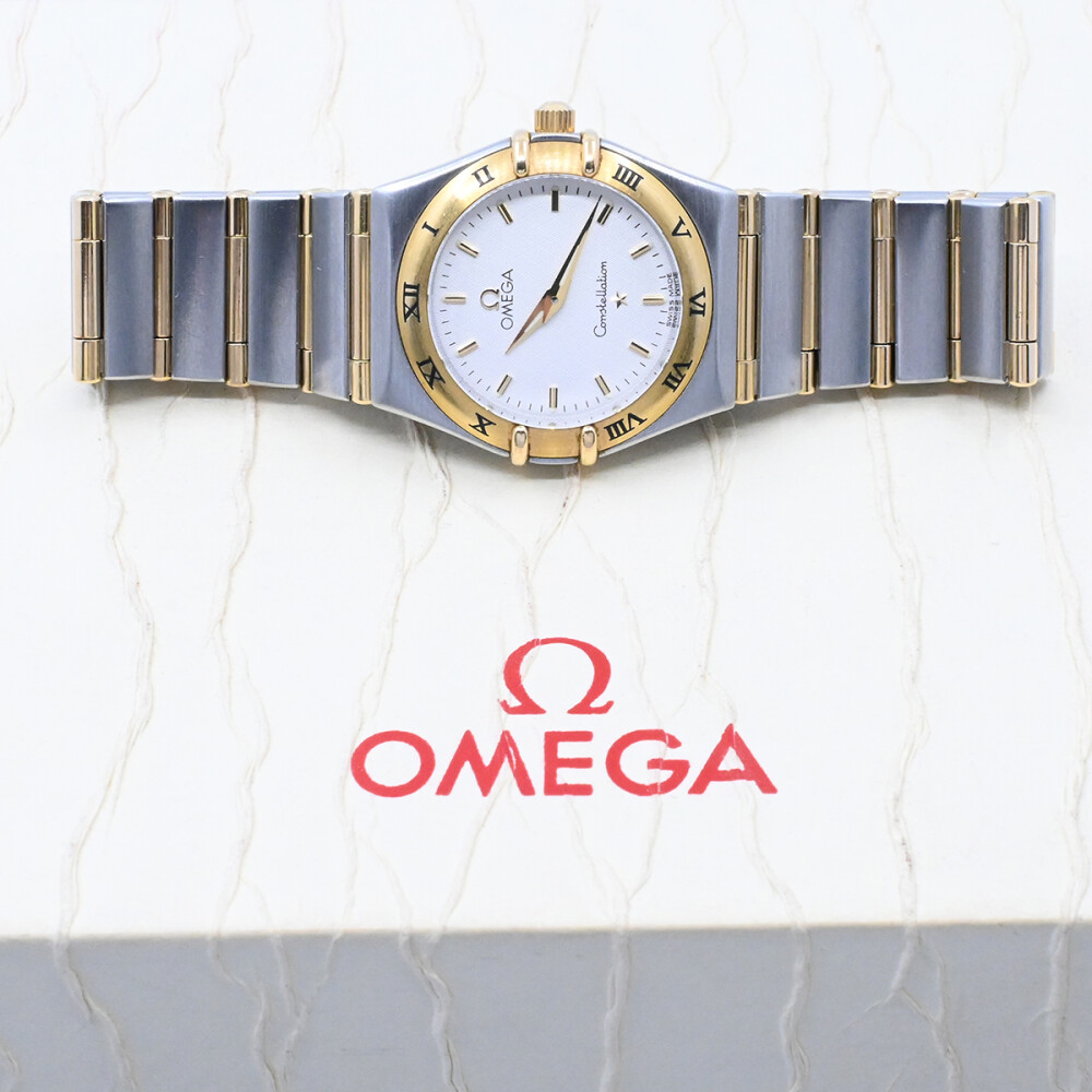 Omega Constellation 795.1202 quartz 25 mm. Acero y oro amarillo año 1998. Omega Constellation 795.1202 quartz 25 mm. Acero y oro amarillo año 1998.