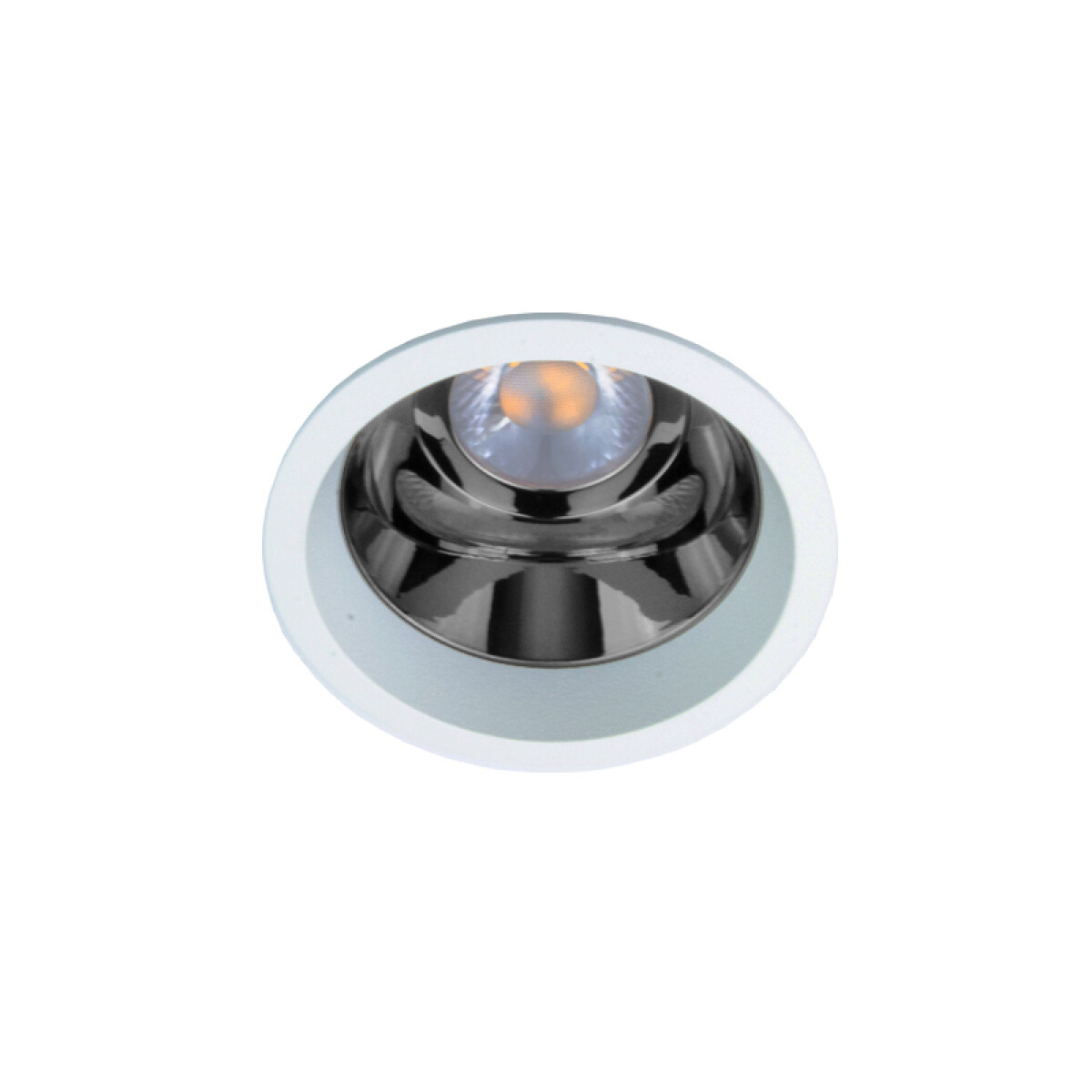 Downlight redondo ROUND 70 blanco p/GU10 (no inc.) - MN0029 