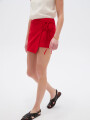 Falda Liral Rojo