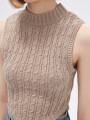 Chaleco Rozet Beige