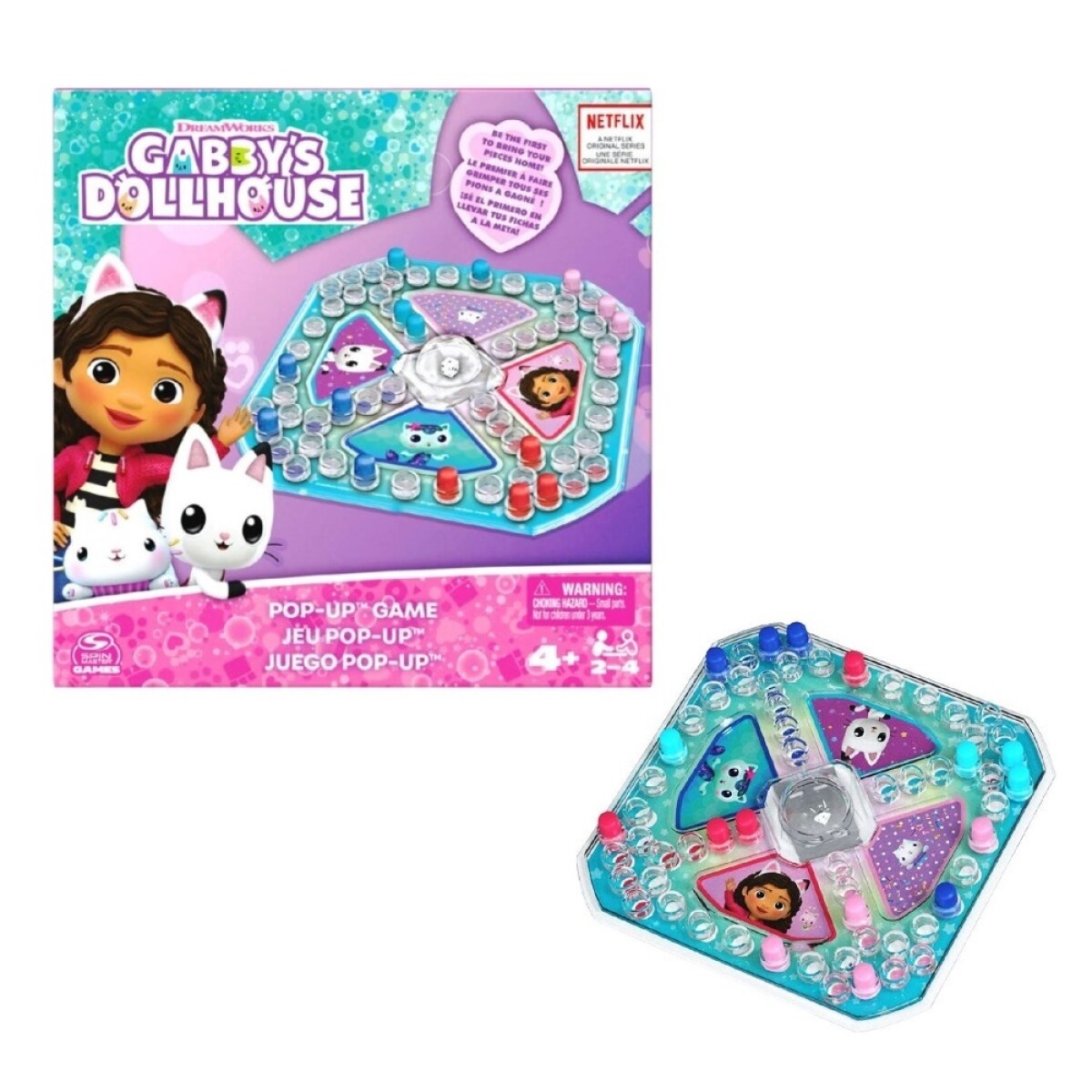 Juego mesa Ludo Gabby´s Dollhouse 