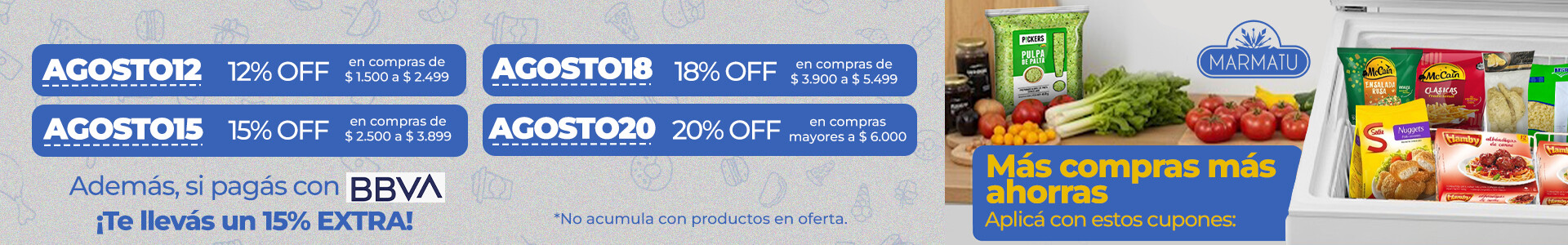 MÁS COMPRAS ,MÁS AHORRAS