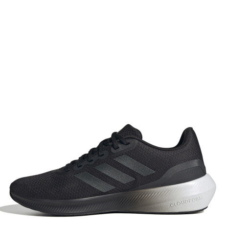 Championes de Hombre Adidas Run Falcon 3 Negro - Gris