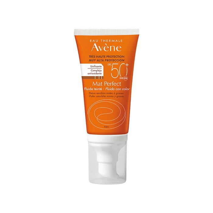 AVENE SOLAR MAT PERFECT FLD C/COL SPF50+ única