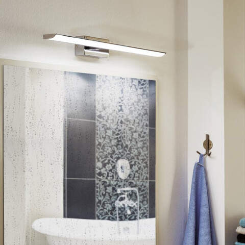 Aplique LED pared rect. níquel 2X3,2W IP20 TABIANO EG0319