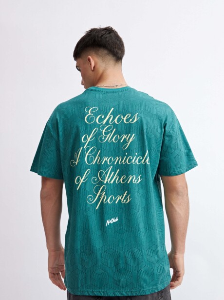 REMERA ECHOES VERDE