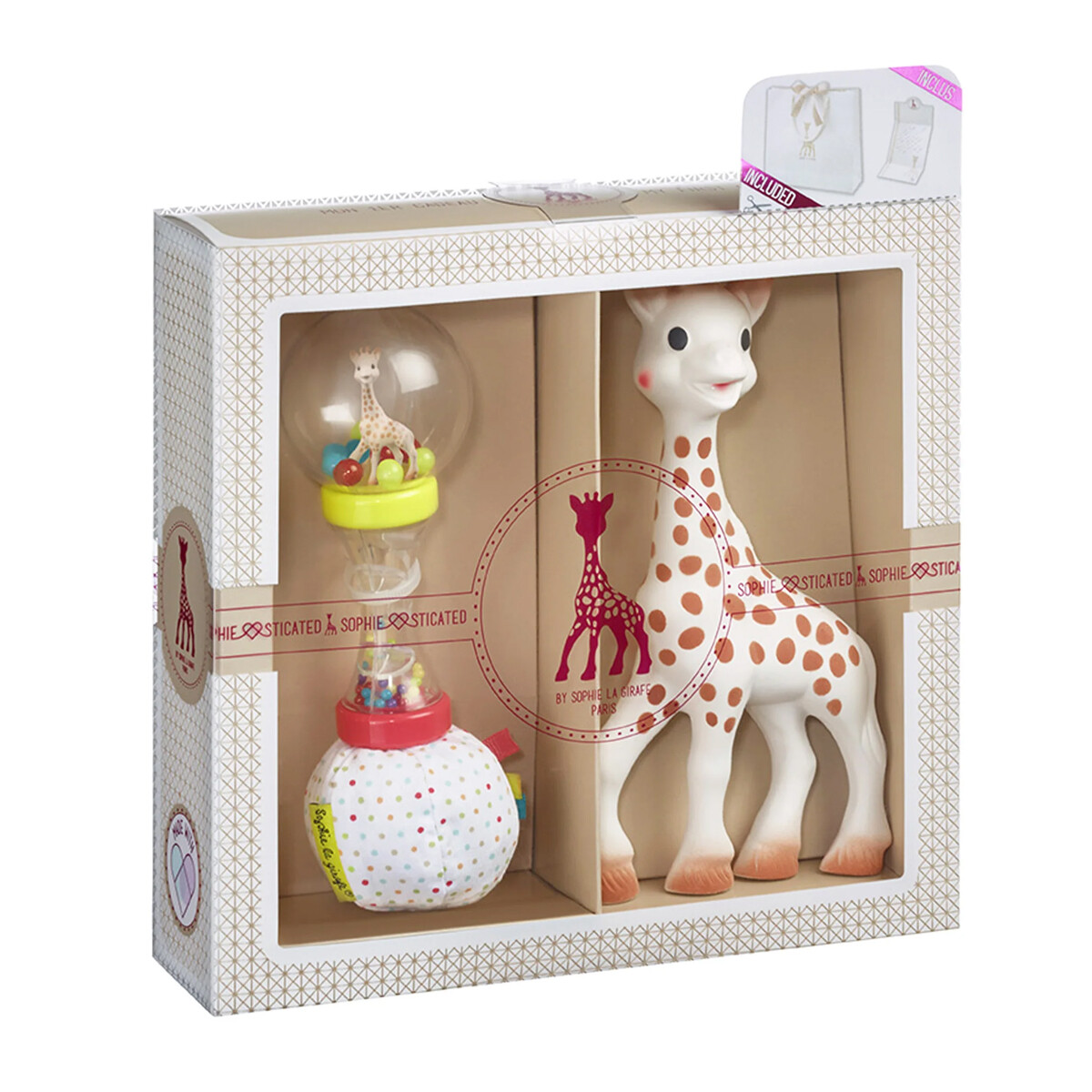 Conjunto de nacimiento Nº4 Sophie la Girafe 