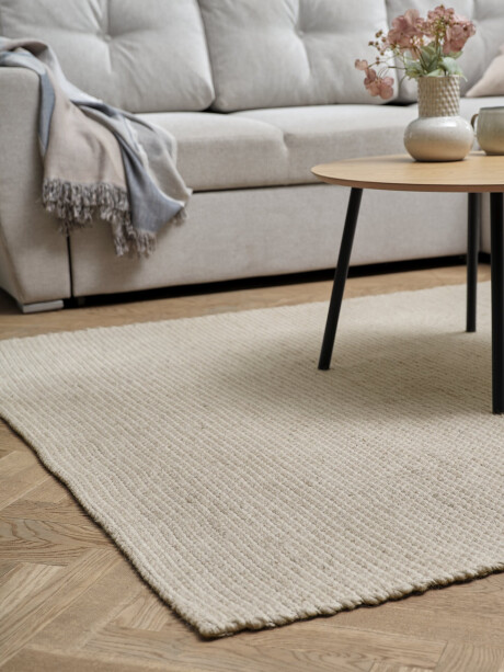 Alfombra LUCERNE 140x200 lana beige Alfombra LUCERNE 140x200 lana beige