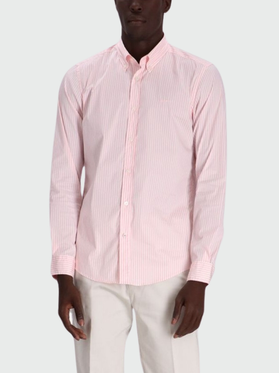BOSS Black - Camisa Roan Slim Fit BOSS Black Hombre Rosado