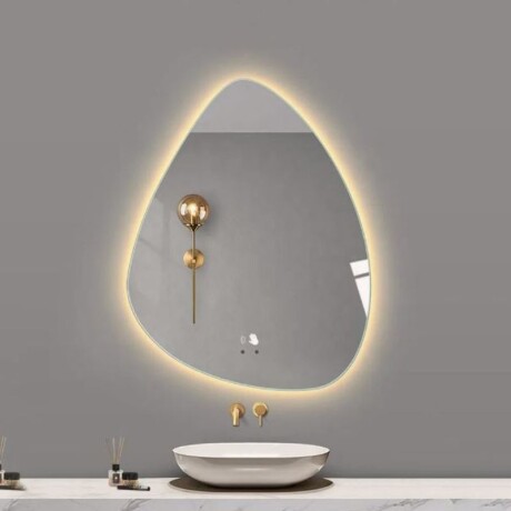 ESPEJO IRREGULAR CON LUZ LED 60 X 80 CM - E103 ESPEJO IRREGULAR CON LUZ LED 60 X 80 CM - E103