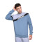 Buzo de Hombre Umbro Azul Piedra - Gris Melange
