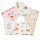 Set De Baberos Bebé Algodón X5pcs Diseños Surtidos Blanco/Color