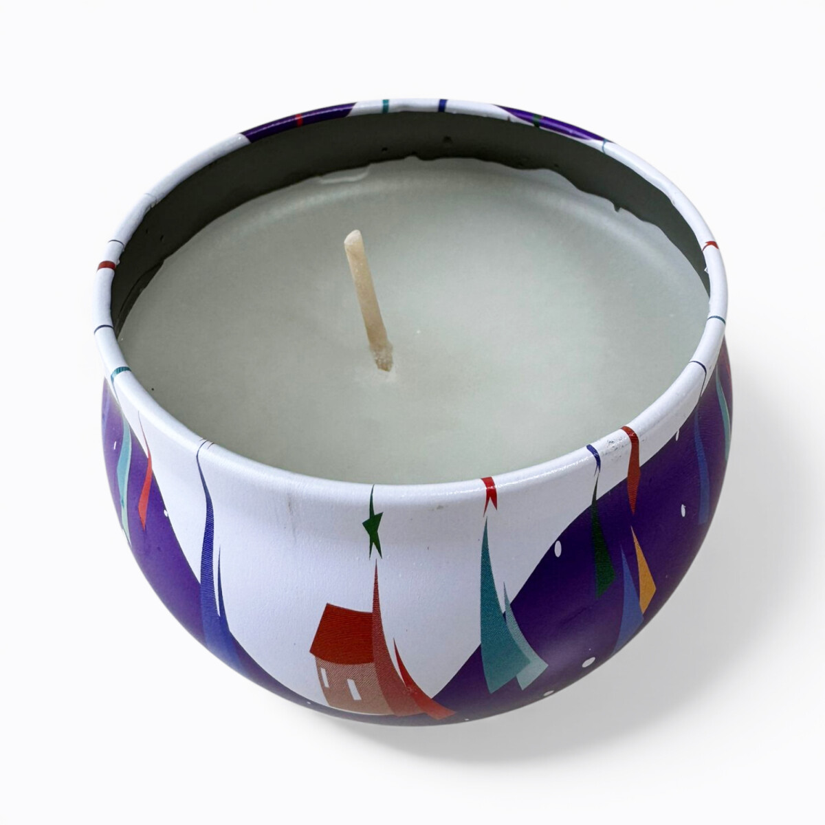 Vela Aromática Navideña Grande - Modelo 6 