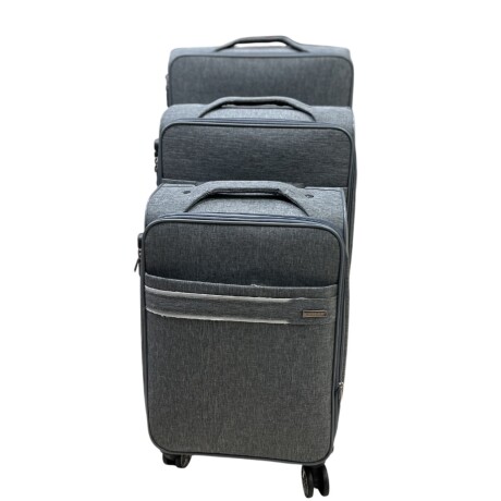 Juego Set Valijasx3 Gris
