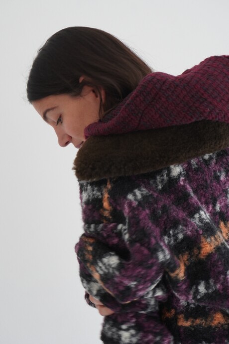 Buzo Crazy Bear Violeta / Bordeaux