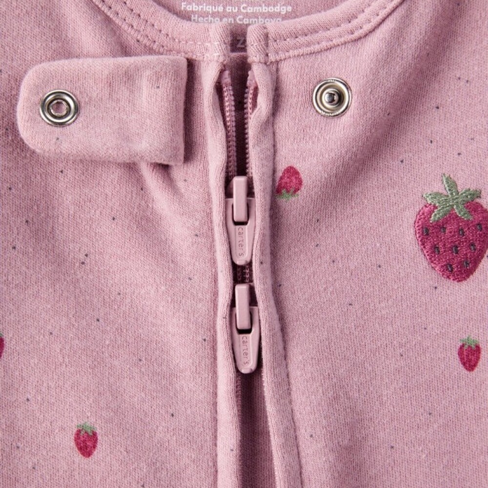 Pijama algodon frutillas CARTERS Pijama algodon frutillas CARTERS