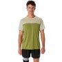 Race Ss Top M - Hombre Dried Leaf Green/cactus