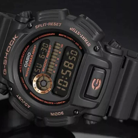 Reloj Digital Casio G-shock Dw-9052gbx Super Resistente Negro