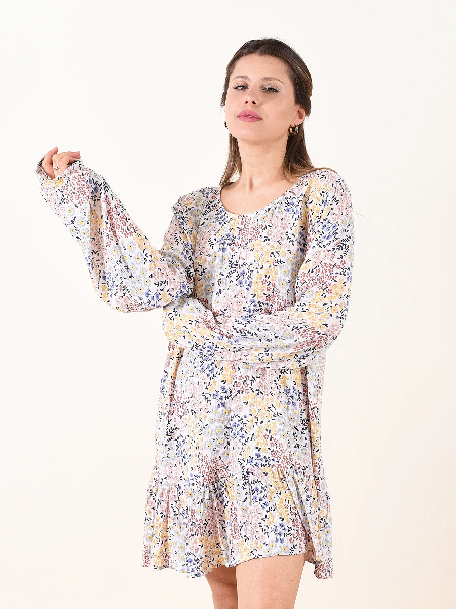VESTIDO FULL FLOWERS - ESTAMPADO 1 