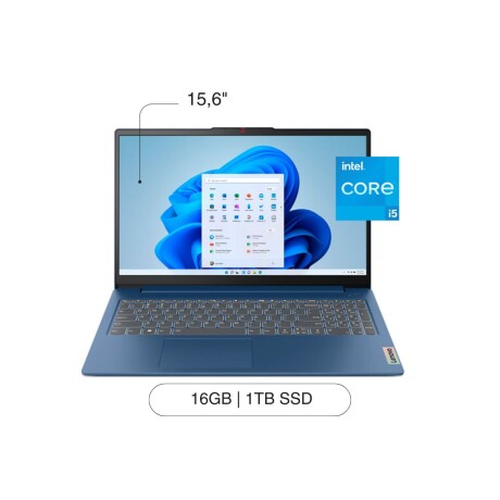 Notebook LENOVO IP 3 15,6' FHD Touch 1TB / 16GB RAM I5-12450H W11 Notebook LENOVO IP 3 15,6' FHD Touch 1TB / 16GB RAM I5-12450H W11