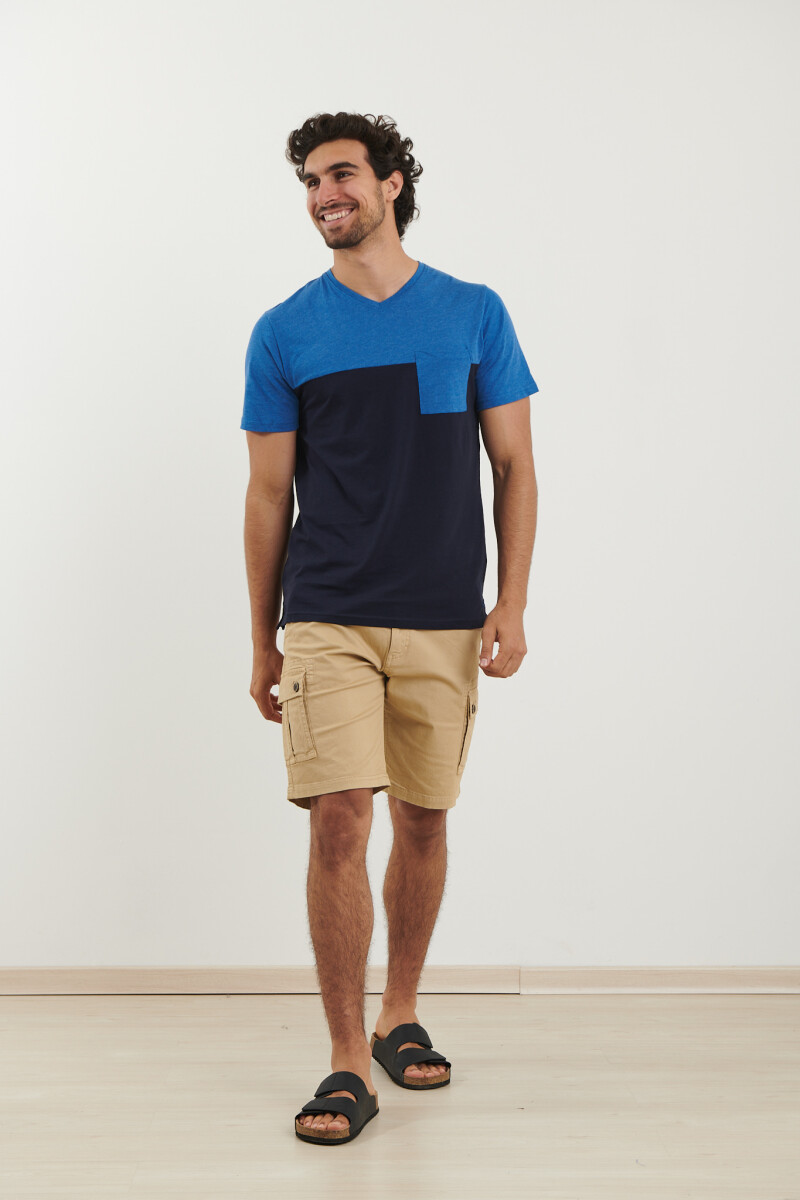 T-SHIRTS NAVIGATOR - Azul Piedra/azul Osc 