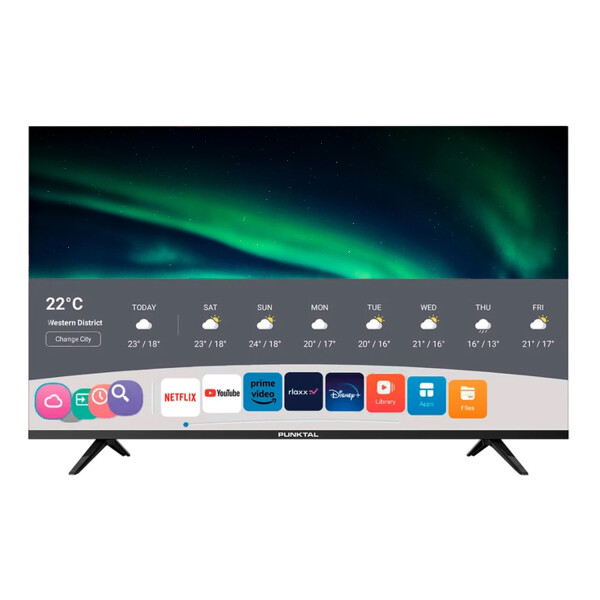 Smart Tv Punktal 43" Full Hd Wifi + Soporte PK TV PUNKTAL 43 + SOPORTE FIJO LTV-55