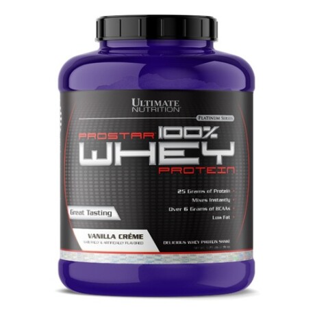 Suplemento Prostar 100% Whey Protein Ultimate Nutrition 5Lb Vainilla