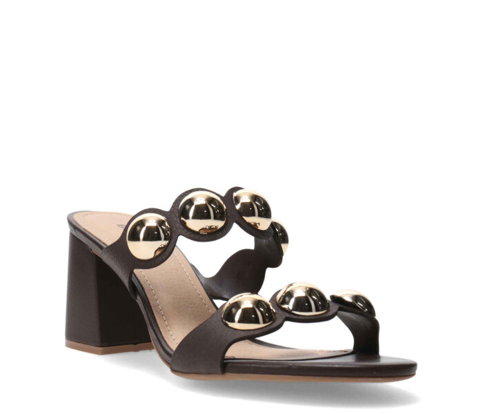Sandalias de Mujer Bottero con Apliques Marrón