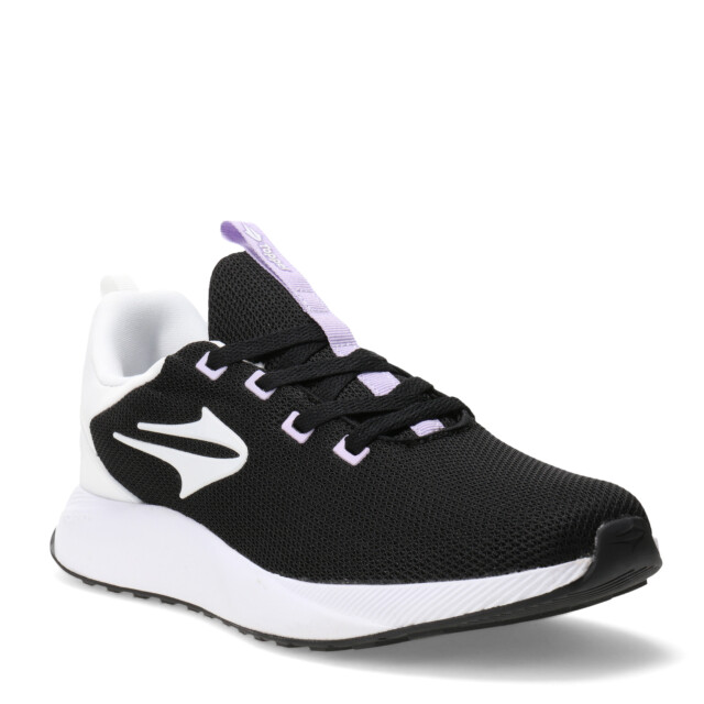 Championes de Mujer Topper Split Negro - Blanco - Violeta